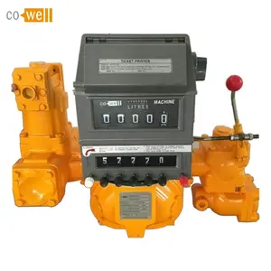 tanker flow meter fuel flowmeter pulse counter