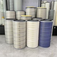 Nouveau filtre à air en fibre synthétique HEPA à haute efficacité industrielle 99,99 %, taille standard pour utilisation moteur