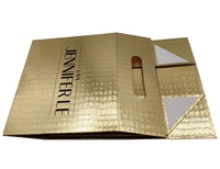 Boîtes cadeaux plates magnétiques réutilisables d'emballage de détail de boîte d'or de luxe pour le sac à main de femmes de mode