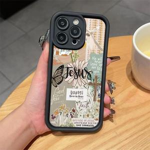 Schokbestendig Jezus Kruis Liefde Hart Tpu Telefoonhoesje Voor Iphone 7 8 X Xr Xs 11 12 13 14 15 16 17 Promax Air - Product Image 4