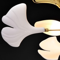 Suspension en céramique artistique contemporaine ANNO pour la décoration des salles de bal d'hôtel