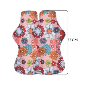 Toallas Sanitarias Lavables con Alas, Personalizadas OEM/ODM Directo de Fábrica, Súper Absorbentes, con Protección Contra Fugas, Almohadillas de Lactancia con Parte Superior de Algodón Suave - Product Image 3