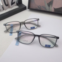 Nouvelle monture de lunettes tendance, discrète, pour la lecture et les trajets quotidiens, avec branches antidérapantes, plusieurs couleurs au choix Eyeframe22769
