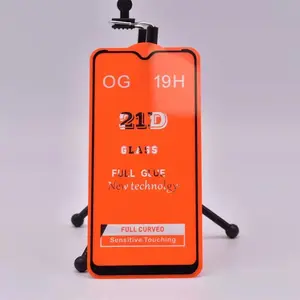 Protecteur d'écran pour TECNO Pop 5c, Film avec colle complète en verre trempé, 18i, 18 P, 11H, 21D