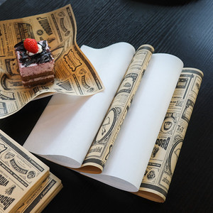 12X12 INCH PE Coated <b>Paper</b> <b>Food</b> <b>Wrapping</b> <b>Paper</b> Used for Sandwich Hamburger Fried Chicken - Product Image 1