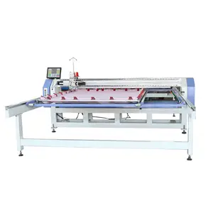 Accueil Haute Vitesse CNC Couette Ordinateur Automatique Faire Machine Quilt Machine Coudre Aiguille Unique en Chine