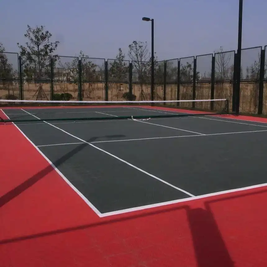 Tapis de Badminton Standard en plastique, 2 pièces, échantillon gratuit, sol de basket-ball, Tennis de volley-ball, courts, Sports d'extérieur, tous les jeux