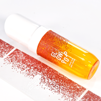 Emballage cosmétique de luxe personnalisé, étiquette de bouteille de beauté personnalisée, autocollants brillants pour cosmétiques en provenance d'usine