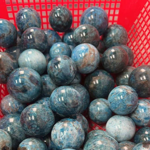 Nueva Esfera de Apatita Azul Pulida, Cristales Naturales, <span class=keywords><strong>Piedras</strong></span> Curativas, Esfera de Diferentes Tamaños para Colección - Product Image 6
