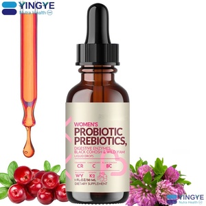 Bioflex OEM Label Probiotica Supplement voor Vrouwen, Prebiotische Druppels voor Volwassenen met <span class=keywords><strong>Lactobacillus</strong></span> <span class=keywords><strong>Acidophilus</strong></span> - Product Image 2