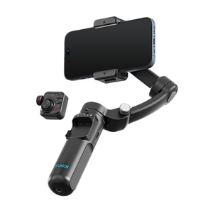 ตัวกันสั่นโทรศัพท์พร้อมรีโมทคอนโทรลแบบถอดได้ ขาตั้งกล้องพกพา 360 องศา แกนกันสั่น 3 แกน ระบบ AI <span class=keywords><strong>Gimbal</strong></span> สำหรับ iPhone Android ถ่ายวิดีโอบล็อก - Product Image 2