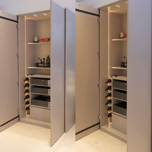 Grande armoire de cuisine avec <span class=keywords><strong>porte</strong></span> <span class=keywords><strong>coulissante</strong></span>, armoires de cuisine, système d'accessoires pour <span class=keywords><strong>porte</strong></span> escamotable - Product Image 5