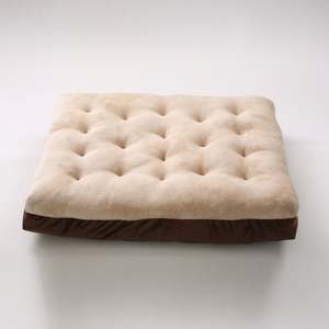 Coussin pour chien rectangulaire de haute qualité, lavable, épais, antidérapant, pour niche ou lit. - Product Image 4