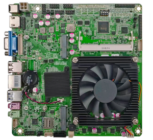 เมนบอร์ด OEM X86 ชิปเซ็ต HM86 รุ่นที่ 4 รองรับ DDR3 NVME พอร์ต VGN ขนาด Mini ATX - Product Image 1