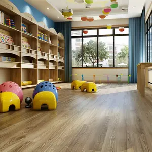 5 mét Độ dày PVC Vinyl SPC LVT sàn gạch bán buôn căn hộ bằng gỗ gạch sàn giá trong Pakistan