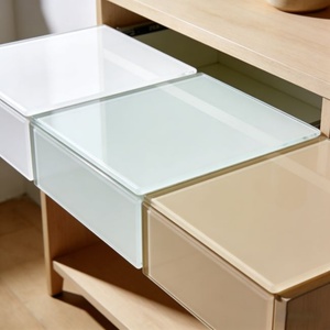 Wholesales Factory Supply Back Painted Glass Customized Size and Color Home Decor Furniture Decorative Glass for Home Indoor - Product Image 2