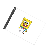 Bloc-notes de dessin A4 Led Light Luminous Board Artist Tracing Tattoo Table Pad Tracing Board Light Box Pad