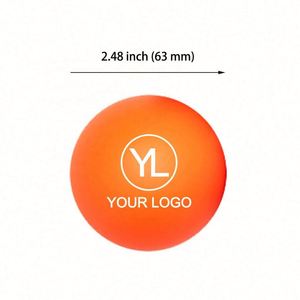 Pelota de Masaje de Goma Ecológica con Logotipo Personalizado, para Liberación Miofascial, Yoga, Terapia de Puntos de Presión, Lacrosse - Product Image 2