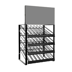 Tienda minorista <span class=keywords><strong>Mini</strong></span> soporte para botellas Almacenamiento con 224 pigmentos Alambre de metal Soporte para pintura en aerosol Estante de exhibición - Product Image 1