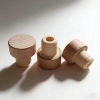Bouchon de bouteille d'huile en polymère et bois en forme de T, personnalisé, de qualité alimentaire, anti-fuite, durable, portable et réutilisable