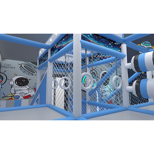 Solución Llave en Mano: Equipo Modular de Juegos Interior Seguro para Niños Pequeños, con Bloques Suaves y Mini Tobogán para Centros Preescolares - Product Image 4