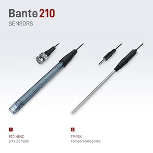 أدوات Bante Benchtop مختبر لأخذ القياسات الروتينية معايرة 3 نقاط مع مسبار درجة حرارة <span class=keywords><strong>pH</strong></span> - Product Image 4