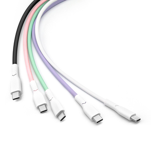 TPE 数据线 1m 快速充电 <span class=keywords><strong>USB</strong></span>-C 转 <span class=keywords><strong>USB</strong></span>-C 线 <span class=keywords><strong>USB</strong></span> 2.0 Type C 数据线 适用于 iphone 16/17 Phone Pro Max 三星 小米 - Product Image 3