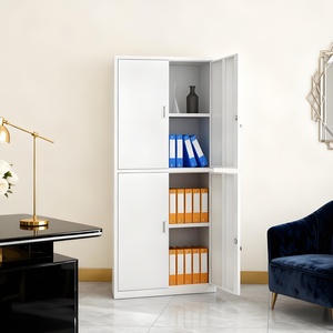 Armadietto da ufficio in metallo moderno, 4-porta File di stoccaggio armadio con scaffali per l'home Office di stoccaggio dei documenti - Product Image 4