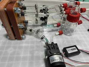 3W Vanadium <span class=keywords><strong>Redox</strong></span> Flow Batterie Experimentelle Ausrüstung 200MW/Cm2 Energie effiziente 80% Auslastung für Labor zwecke - Product Image 3