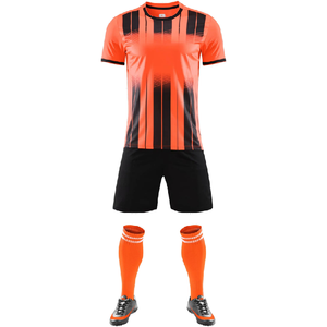 Uniforme de Fútbol para Adultos al por Mayor, Último Diseño, Manga Corta, Antibacteriano, Transpirable, 100% Poliéster, Tejido de Malla, Impresión Digital, OEM - Product Image 1