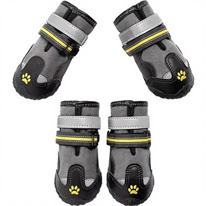 Chaussures pour chiens de grande et moyenne taille Lovoyager OEM, imperméables, réfléchissantes, écologiques, en cuir solide, bottes de <span class=keywords><strong>neige</strong></span> de style classique, protection des pattes, toutes tailles - Product Image 5