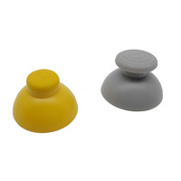 Pour manette GameCube : Grips durables pour joysticks, boutons de remplacement pour manettes analogiques, capuchons en forme de champignon