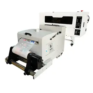 China All In One DTF A3 Printer Printing Machine 30cm DTF T-shirt Printer With Hot Melt Powder Shaker For T-shirt Printers