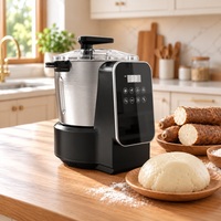 Mesin Pembuat Fufu Listrik Stainless Steel 6L 8L, Blender Pengolah Makanan, Pembuat Swallow