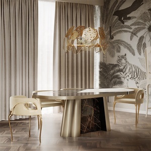 High End Copper Leg Luxury <strong>Velvet</strong> Upholstered Black Dining <strong>Chair</strong> Modern Living Room <strong>Chairs</strong>
