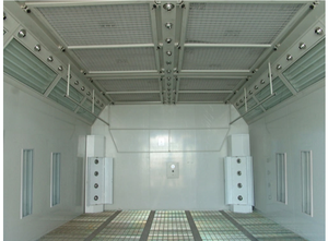 Auto coche pintura en aerosol horno de secado <span class=keywords><strong>calentador</strong></span> cortina de agua al aire libre automotriz pintura en polvo cabina de pintura en aerosol - Product Image 4