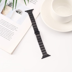 Bracelet élégant féminin mince en métal doré pour Apple Bracelet à chaîne réglable pour femmes Bracelet de montre intelligente habillé pour <span class=keywords><strong>IWatch</strong></span> - Product Image 4
