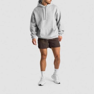 Sudadera con Capucha para Hombre, Gruesa, 100% Algodón, Forro Polar, Anti-Pilling, Talla Grande, Transpirable, con Bolsillo Canguro, Corte Regular, para Invierno - Product Image 3