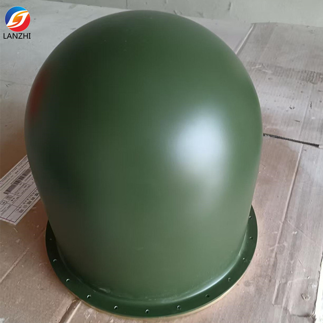 Anti-Corrosion Marine GRP Radome, E-Glass Fiberglass Salt Spray Resistant Shipboard Waterproof Marine Radar Cover
