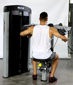 Máquina de <span class=keywords><strong>Gimnasio</strong></span> Comercial con Peso Ajustable para Esculpir Hombros, Máquina de Elevación Lateral para Deltoides Medios - Product Image 5