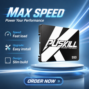 PUSKILL ฮาร์ดดิสก์ SSD แบบ SATA ขนาด 2.5 นิ้ว สำหรับแล็ปท็อปและคอมพิวเตอร์ตั้งโต๊ะ - Product Image 1