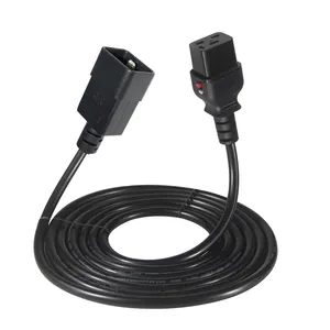 Cable adaptador de enchufe para servidor de EE. UU., convertidor, toma de Red tipo Pdu C19 C20