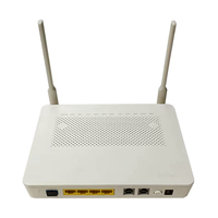Hg8245h Xpon Gpon Modem 4GE + 2Tel + USB 2,4G Wifi Antena externa Ont Onu Router