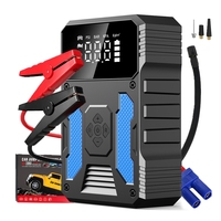 Banque d'alimentation démarrage voiture batterie Booster pompe à Air Plus saut démarreur pour 12V batterie 5.0L essence 3.0L voiture Diesel