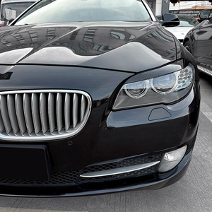 Autocollant de modification extérieure pour phare avant (sourcil) compatible avec BMW Série 5 F10 F11 (modèles anciens) 2011-2014 - Product Image 2