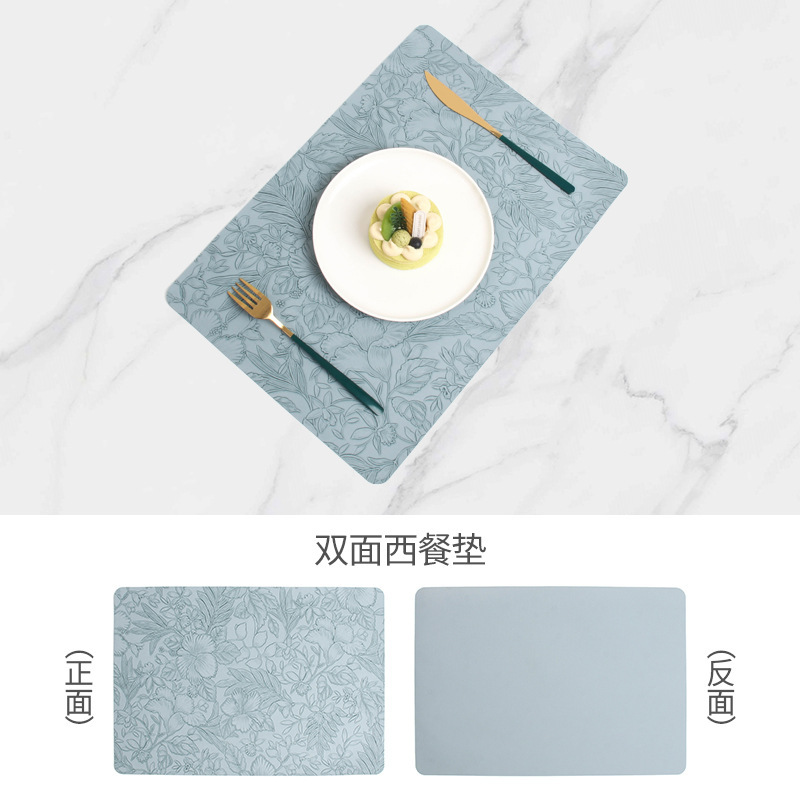 Square - lake blue