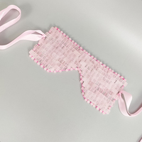 LUMA Voyage Avion Hôtel Jade Sleeping Eyemask Soie Satin Band Quat Sleeping Eye Mask