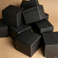 Boîte en carton personnalisée avec logo, emballage pliable, carton de présentation, gaufrage et débossage pour produits de soin de luxe