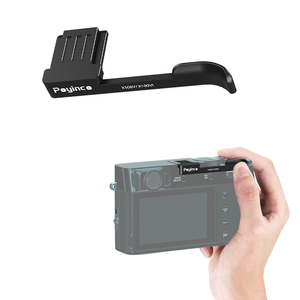 Empuñadura de pulgar, Zapata fría de Metal, mango de descanso, mango de pulgar de aleación de aluminio para cámara <span class=keywords><strong>FUJIFILM</strong></span> X100VI/X100VI/X100V/<span class=keywords><strong>X100F</strong></span>, 1/2/2/2/1/2 - Product Image 1