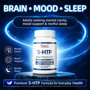 Complément alimentaire Shecome 5-HTP Plus Calcium pour une ambiance positive, un sommeil facile et profond, favorise le calme et une humeur détendue, 120 capsules de 5-HTP - Product Image 3